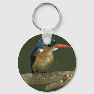 Malachite Kingfisher Nyckelring