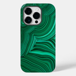 Malachite Segment Mineral Stone Phone Case