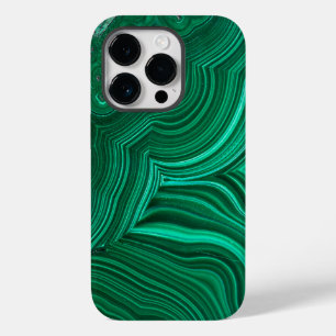 Malachite Segment Mineral Stone Phone Case