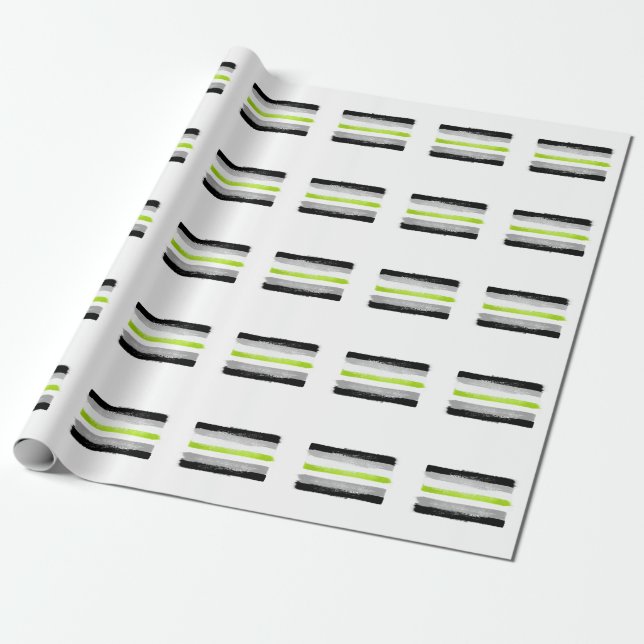 MÅLAD AGENDER PRISFLAGGA PRESENTPAPPER (Utrullad)