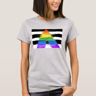 Målad Ally Pride T-Shirt