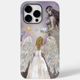 Målad ängel & Fairy Fodral-Mate iphone case