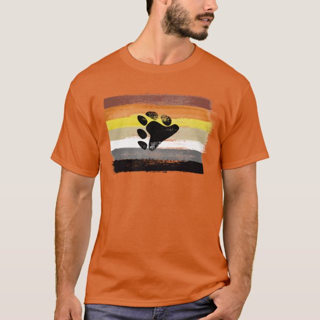 Målad Björnstolthet T-Shirt (Framsida)