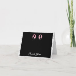 Målad brudgumssilhuett Gay bröllop Tack Kort