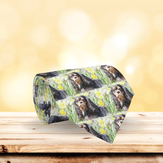 Målad Cavalier King Charles Spaniel Slips (Skapare uppladdad)