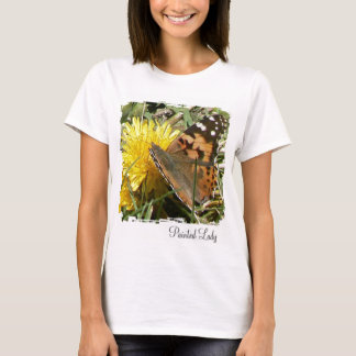 Målad dam tee shirt