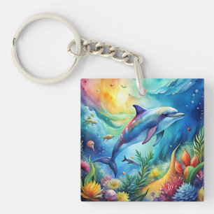 Målad delfin