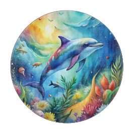 Målad delfin