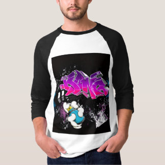 "Målad design" T-shirt