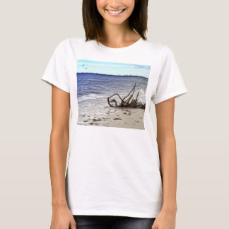 Målad Driftwoodt-skjorta Tee Shirt