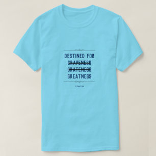 Målad för storhet - en ministerpost t shirt