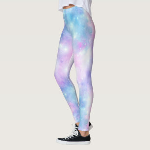 Målad Galaxy Serie Design 4 Leggings