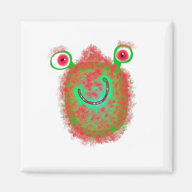 Målad Germ Magnet (Framsidan)