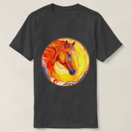 Målad häst 02 T-Shirt