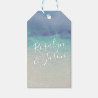 Målad Havsgräns Presentetikett