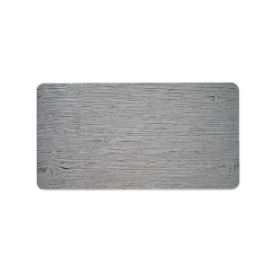 Målad knotty Wood struktur Adressetikett