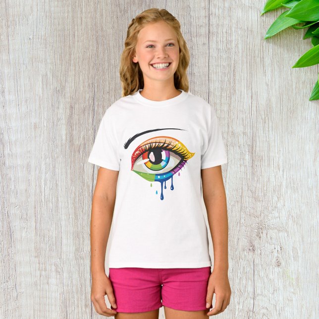 Målad öga t shirt (Skapare uppladdad)