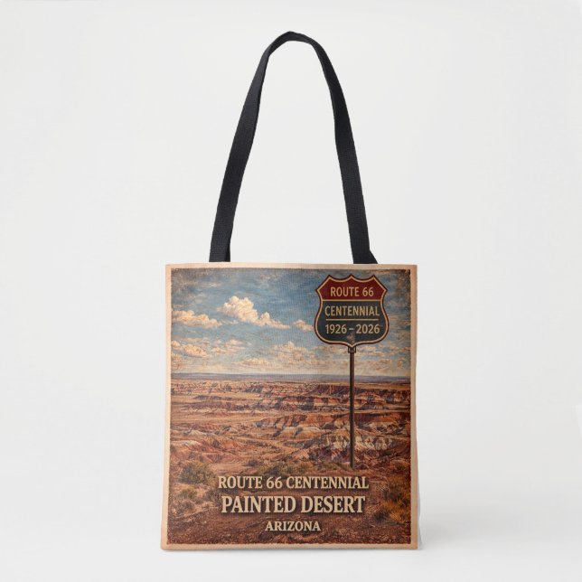 Målad Öken Centennial Horizon Carryall Tygkasse (Framsida)
