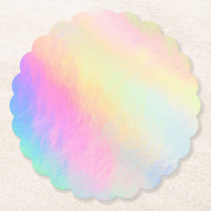 Målad Pastel Papper Underlägg