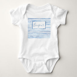 Målad randanpassade Onsie T-shirt