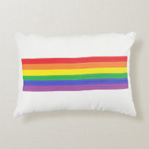 Målad regnbågeflagga