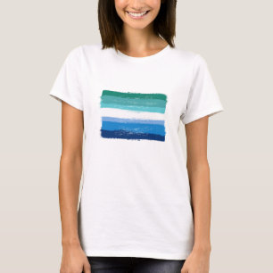 MÅLAD REGNBÅGSSTOLZHET FÖR HOMOSEXUELLA MÄN - Azur T Shirt