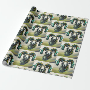 Målad skräppost presentpapper