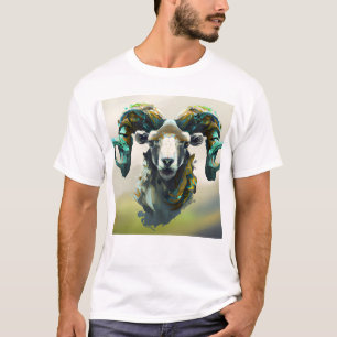 Målad skräppost t shirt
