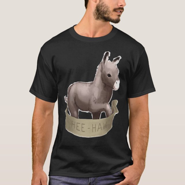 Målad Tecknad Baby-kalkon T Shirt (Framsida)
