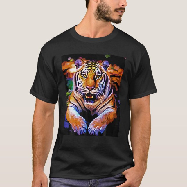 Målad tigger t shirt (Framsida)
