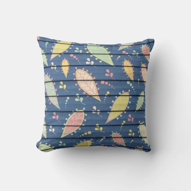 Målad träbild kudde (Framsida)