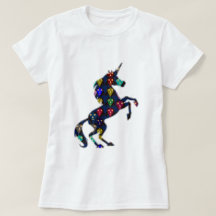 Målad UNICORN-häst-ferytale navinJOSHI NVN100