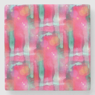 Målad vattenfärg för solilsken blick abstrakt underlägg sten