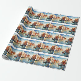 Målad Venedig, Italien Presentpapper