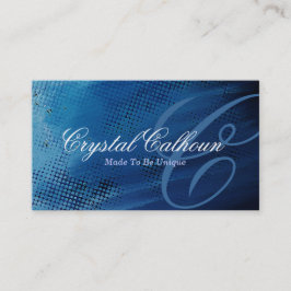 Målad visitkort för blåttGrungeanpassade