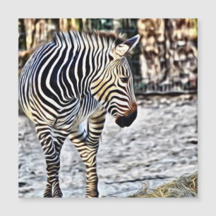 Målad Zebra 11218