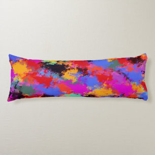 Målad Zebra Kroppskudde