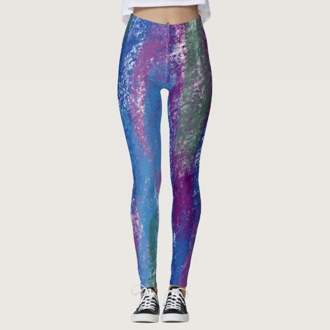Målade baljväxter leggings (Framsida)