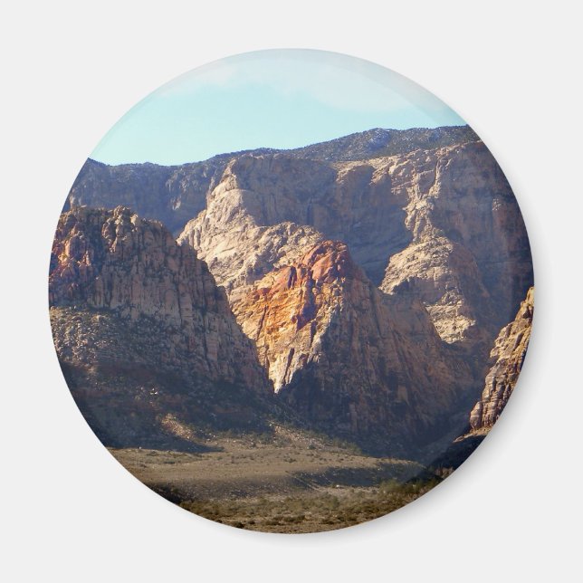 Målade berg magnet (Framsidan)