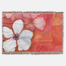 Målade blommor och rullar