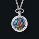 Målade Butterfly Starry Night Himlar Elegant Woman Armbandsur<br><div class="desc">Eleganten Womans Watches, färgad fjäril med trendig, Himmel med stjärnor i bakgrunden, med måne och stjärnor. Skapat av Evco Studio www.zazzle.com/store/evcostudio</div>