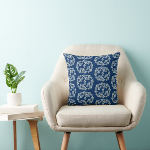 Målade Chinoiserie Ginger Burk Burk Dots Kudde