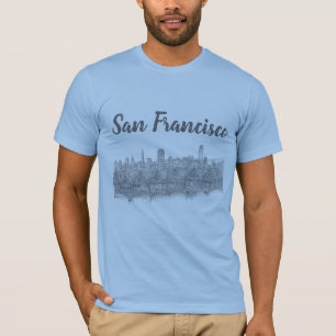 Målade Dam, San Francisco, Förenade Stater T Shirt