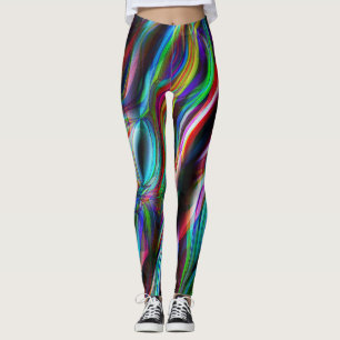 Målade Dunes Leggings