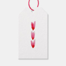 Målade hjärtans presentkort (sats om 10)