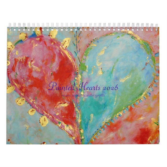Målade hörn 2026-kalender kalender (Omslag)