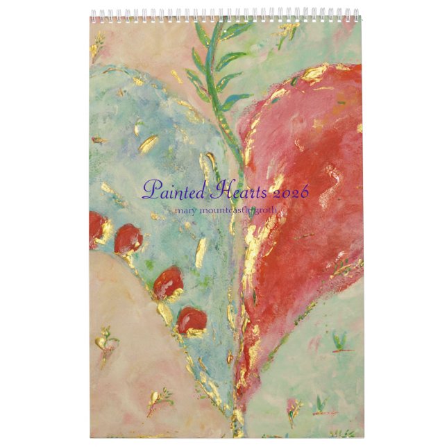 Målade hörn 2026-kalender kalender (Omslag)