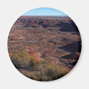 Målade öknar magnet