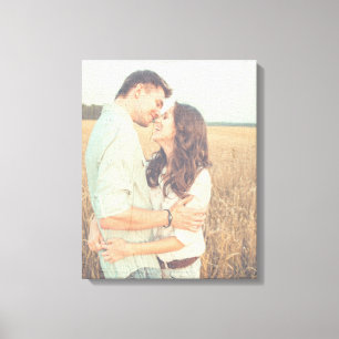 Målade penseldrag målade övertäckningsfoto canvastryck