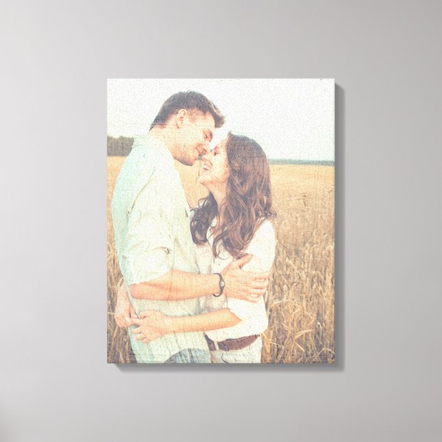 Målade penseldrag målade övertäckningsfoto canvastryck (Framsida)